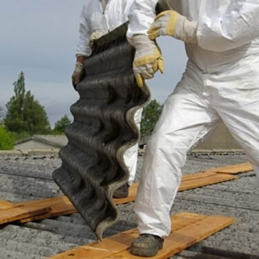 ازالة الأسبستوس والتخلص منه