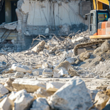 ادارة مخلفات الهدم